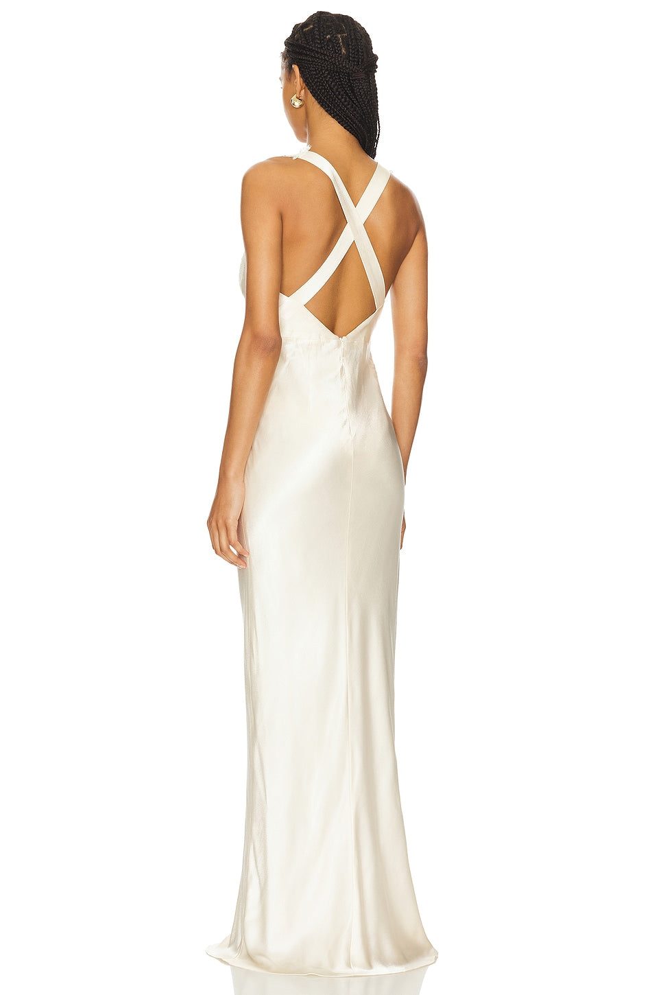 Cross Back Maxi Dress